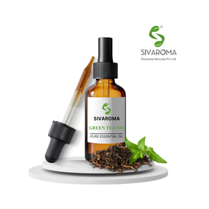 Aceite de té verde natural 100%, extracto de alta calidad para aplicaciones alimentarias, formulaciones cosméticas y aromaterapia, suministro directo a granel - Product Image 1