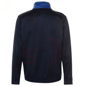 Chándal deportivo y de gimnasio con cremallera para hombre personalizado OEM, ropa informal cómoda para invierno ecológica - Product Image 3