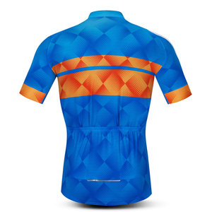 Custom Sublimation Printed Team <b>Shorts</b> Sleeves <b>Cycling</b> Jersey Low MOQ <b>Short</b> Sleeve <b>Cycling</b> Shirt For <b>Men</b> - Product Image 2