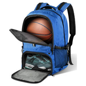 Sac à dos de basket-ball Vêtements de sport pour hommes Sac à dos Oxford personnalisé Sac de sport de plein air Fabricant OEM Équipe de football École - Product Image 1