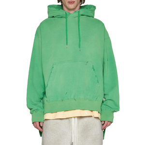 Sweat-shirt délavé pour homme avec taille, couleur et logo personnalisés, vêtement décontracté de haute qualité, sweat-shirt délavé pour homme 2026 - Product Image 1