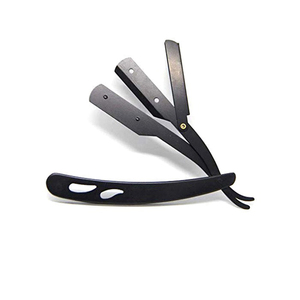 Rasoir de barbier à bord droit réglable en gros Rasoir à gorge coupée de qualité pour salon de coiffure au design personnalisé pour le visage et durable - Product Image 4