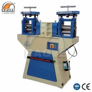 Laminadora de Doble Cabezal Eagle Modelo Estándar - Prensa de Rodillos para Joyería - Herramientas de Maquinaria de Orfebrería - Maquinaria Eagle - 300 kg - Modelo 64.5761 - Product Image 2