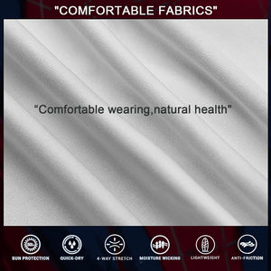 OEM Personnalisé Rash Guard Homme Haute Qualité Respirant Anti-UV 100% Coton Manches Longues BJJ Surf Plongée Protection 220g Vente en Gros - Product Image 5