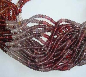 Pierre naturelle en vrac, prix de gros, pierre ronde à facettes, taille 3.5-4mm, longueur 13 pouces, fabrication de bijoux - Product Image 1