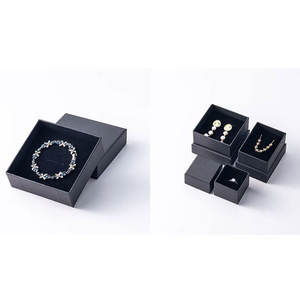 Caja de joyería de papel Kraft, anillo, collar, pulseras, brazaletes, embalaje, caja de exhibición de regalo, caja, envoltura de regalo para fiesta de cumpleaños de boda - Product Image 6