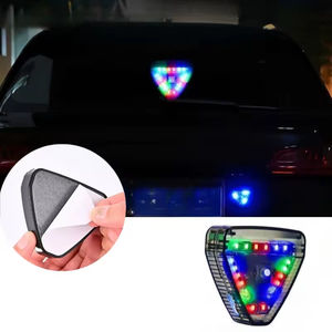 电动汽车用2025发光二极管尾灯太阳能无线指示灯防后端警告闪光新状况汽车配件 - Product Image 1