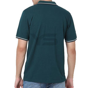 T-shirt polo à manches courtes pour hommes, chemise en jersey personnalisée avec col rabattu et tissu en vrac pour l'été, options multicolores-ODM, nouveauté - Product Image 5