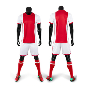 Dernier Maillot de Foot Personnalisé pour Adulte, Short Extensible Quadridirectionnel, Respirant, Séchage Rapide, Écologique, Design France, pour Équipes, 100% Coton - Product Image 2