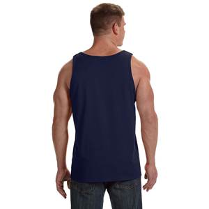 Haut de gamme de haute qualité nouveau design personnalisé tissu entraînement vêtements de fitness col rond débardeur pour hommes - Product Image 3
