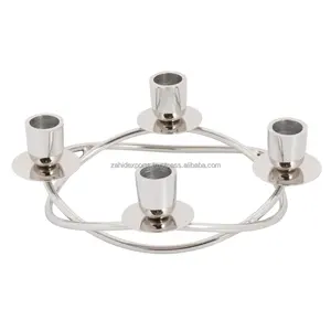 Portavelas de Diseño de Calidad de Exportación para Compradores Globales, Accesorios Modernos Hechos a Mano de Metal Redondo para Interiores del Hogar - Product Image 3