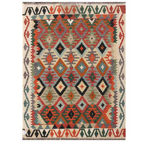 Alfombras Imaco Maimana, Alfombra Kilim Afgana, 194 x 144 cm, Alfombras y Juegos de Alfombras, 0.0g, Inventario de Shopify - Product Image 1