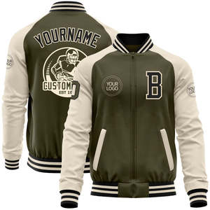 2025 Custom Logo Printing <b>Baseball</b> <b>Jacket</b> <b>Men</b> Streetwear Sports Casual Plain Blank College Varsity <b>Jacket</b> Good Quality - Product Image 3