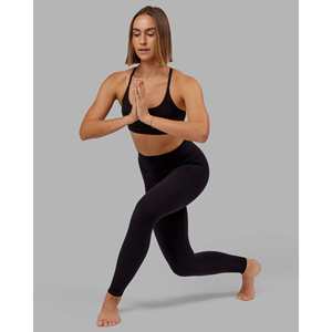 Legging Ultra High-Rise Elixir - Noir, Collant de sport respirant pour l'entraînement, Tailles XXS-XXL - Product Image 3