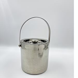 Cubo de hielo de champán de bebidas de Metal de gran tamaño moderno de calidad de exportación para Bar y hogar enfriador de vino y bañeras personalizadas - Product Image 1