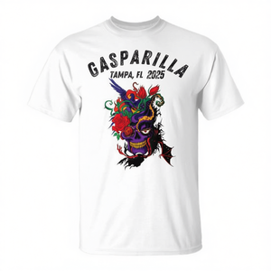 T-Shirt Personalizzata del Festival Gasparilla Tampa Fl 2025, Maglietta Promozionale a Tema Pirata - Product Image 2