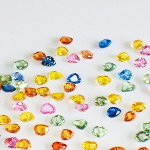 Forme de coeur multi-saphir naturel Qualité AAA avec origine Kanchanaburi Prix raisonnable Certifié IGI - Product Image 4