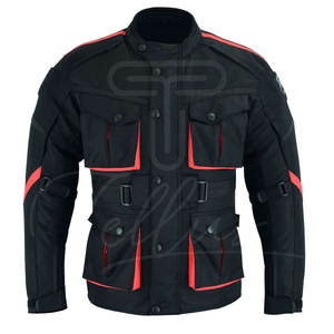 Chaqueta de moto de manga larga hecha en fábrica 2025 para hombre, chaqueta de moto ligera y cómoda de Material Premium para hombre a la venta - Product Image 3