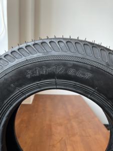 ยางรถบรรทุกขนาดเล็ก K701 KUMA 4.50-12 5.50-12 คุณภาพสูง ยางธรรมชาติสีดำ รับประกัน 1 ปี สำหรับเปลี่ยน/ซ่อมแซม - Product Image 5