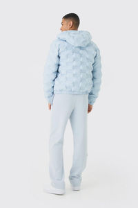 Veste matelassée pour homme, manteau chaud et léger, coupe-vent, style décontracté, vêtements d'extérieur, production en gros - Product Image 4