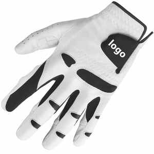 Fabricante personalizado mano izquierda guantes de golf Color personalizado Cabretta cuero suave y duradero calidad superior Color personalizado - Product Image 1
