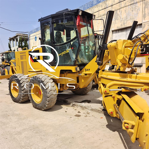 รถเกรดเดอร์ Caterpillar 140H สีเหลือง อุปกรณ์ก่อสร้างสำหรับงานหนัก - Product Image 4