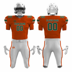 Uniforme de maillot de football américain pour hommes sur mesure 2025 uniforme de football américain pas cher personnalisé uniforme de football américain pour femmes - Product Image 5