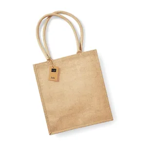 Sustainable <b>Jute</b> Boutique Shopper Storage <b>Baskets</b> Eco-Friendly Merchandising Product - Product Image 4