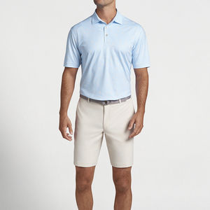 Chemises de golf décontractées et athlétiques de qualité supérieure pour hommes, chemises de golf de grande taille extensibles avec logo brodé et toutes imprimés - Product Image 4