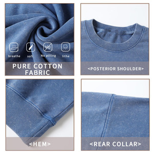 Women Casual Sweatshirts & Hoodies for Woman 100%Cotton Soft Breathable Sweatshirts With Custom Logo Anti-Pilling Everyday Wear - Product Image 6