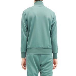 Ensemble survêtement pour homme d'hiver, deux pièces, sweat-shirt et pantalon avec logo sur le devant, tissu polaire respirant pour l'entraînement sportif - Product Image 6