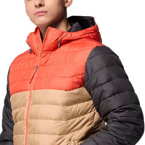 Chaquetas acolchadas hechas de material de poliéster 100% con estampado multicolor para hombres Chaquetas acolchadas de nuevo estilo para hombres - Product Image 5