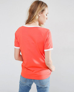 Factory Direct Women's Quick Dry 100% Cotton T Shirt Fitted Production Factory Screen Print Embroidery Service - Product Image 2