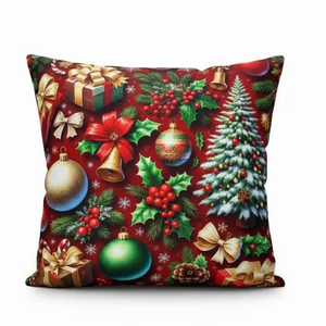 Patterned Punch Embroidery Piping Decorative Cushion <b>Cover</b> 43x43cm Luxury Cording <b>Throw</b> Pillow Case for <b>Sofa</b> Boutique Home Decor - Product Image 2