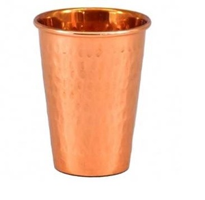 Verre en cuivre pur sans toxine Verre en cuivre martelé Verres à vin Tasse à bière plaquée cuivre au prix de gros Meilleur prix - Product Image 6