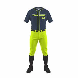 Uniforme de béisbol de diseño de servicio OEM más vendido, servicio OEM de entrenamiento, precio al por mayor, uniforme de béisbol - Product Image 3