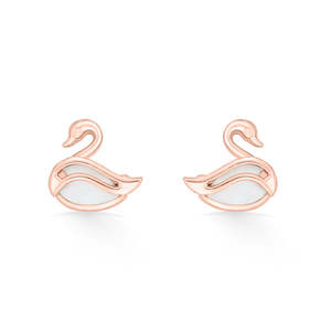 Pendientes de Perlas Regalia Swan para Mujer - Joyería de Fiesta con Diamantes Geométricos de Moda, Regalo Ideal - Product Image 3