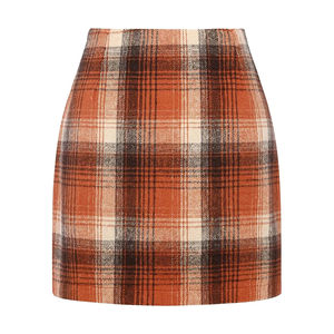Plaid Short <b>Skirt</b> For Women Slim Fit Checked Pencil <b>Skirt</b> Vintage School Ladies High Waist Pencil Bodycon <b>Skirt</b> Y2k Streetwear - Product Image 6