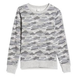 เสื้อสเวตเตอร์แขนยาวทรงสลิมฟิตสำหรับผู้หญิงเสื้อสเวตเชิ้ตผ้าคอตตอน100% ระบายอากาศได้ดีปรับแต่งได้สำหรับฤดูหนาวฮิปฮอป - Product Image 1