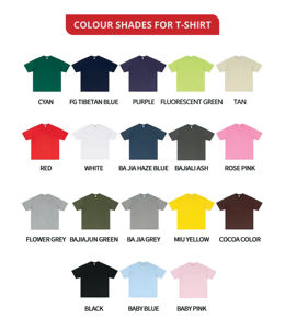 Logo personnalisé T-shirt d'été en coton surdimensionné pour les femmes 100% tricoté col rond manches courtes avec motif de caractère - Product Image 4