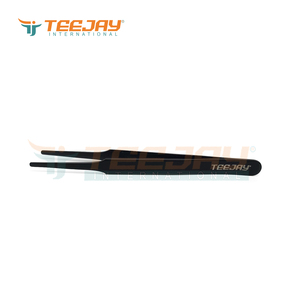 Pinzas de Precisión para Coleccionistas de Sellos, Punta Fina, Antideslizantes, Antimagnéticas, de Acero Inoxidable, para Uso con Pestañas, OEM, Marca Privada, Personalizadas - Product Image 2