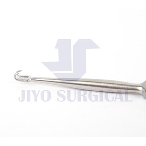 Retractor de doble punta Guthrie de acero inoxidable, instrumento quirúrgico de precisión para sujetar tejidos, 13 cm - 2 puntas afiladas - Product Image 3