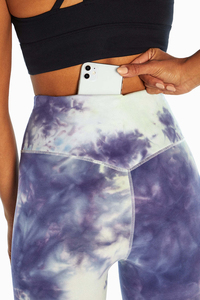 Mallas de Yoga con estampado Digital de cintura alta para mujer, mallas ajustadas de entrenamiento de Punto ligero para mujer, mallas de sublimación - Product Image 5
