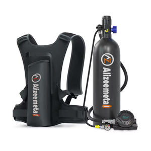 Cilindro de Aluminio de 2L y 2.3 kg para Buceo, Tanque de Aire Portátil con Válvula DIN de Alta Presión - Product Image 5