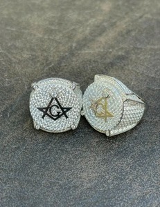 Argent sterling certifié IGI à la demande Full Bling Moissanite Bandes de mariage pour femmes Hip Hop Streetwear Fans Must-Have - Product Image 3