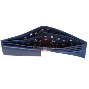 Portefeuille en cuir personnalisé avec logo, design multi-cartes plié, haute qualité, personnalisable, différentes couleurs - Product Image 4