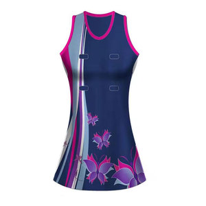 Uniforme de Netball Más Vendido a Precio Económico, Tela Suave, Diseño Personalizado, Uniforme de Netball para Venta en Línea - Product Image 1