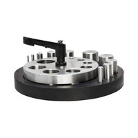 Ensemble de découpeurs de disques professionnels de haute qualité, 10 poinçons circulaires, outil de poinçonnage manuel haute performance pour la fabrication de bijoux, personnalisable