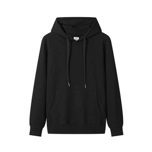 Sweats à capuche pour hommes 100% Coton 300 g/m² Polaire épais Hiver Couleur unie Logo personnalisé imprimé en relief Décontracté En promotion All Pro Wear Coupe classique - Product Image 2