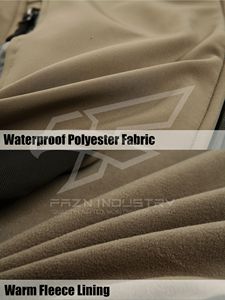 2025 venta al por mayor OEM chaqueta Softshell hombres al aire libre a prueba de viento cortavientos Softshell impermeable chaquetas de los hombres - Product Image 6